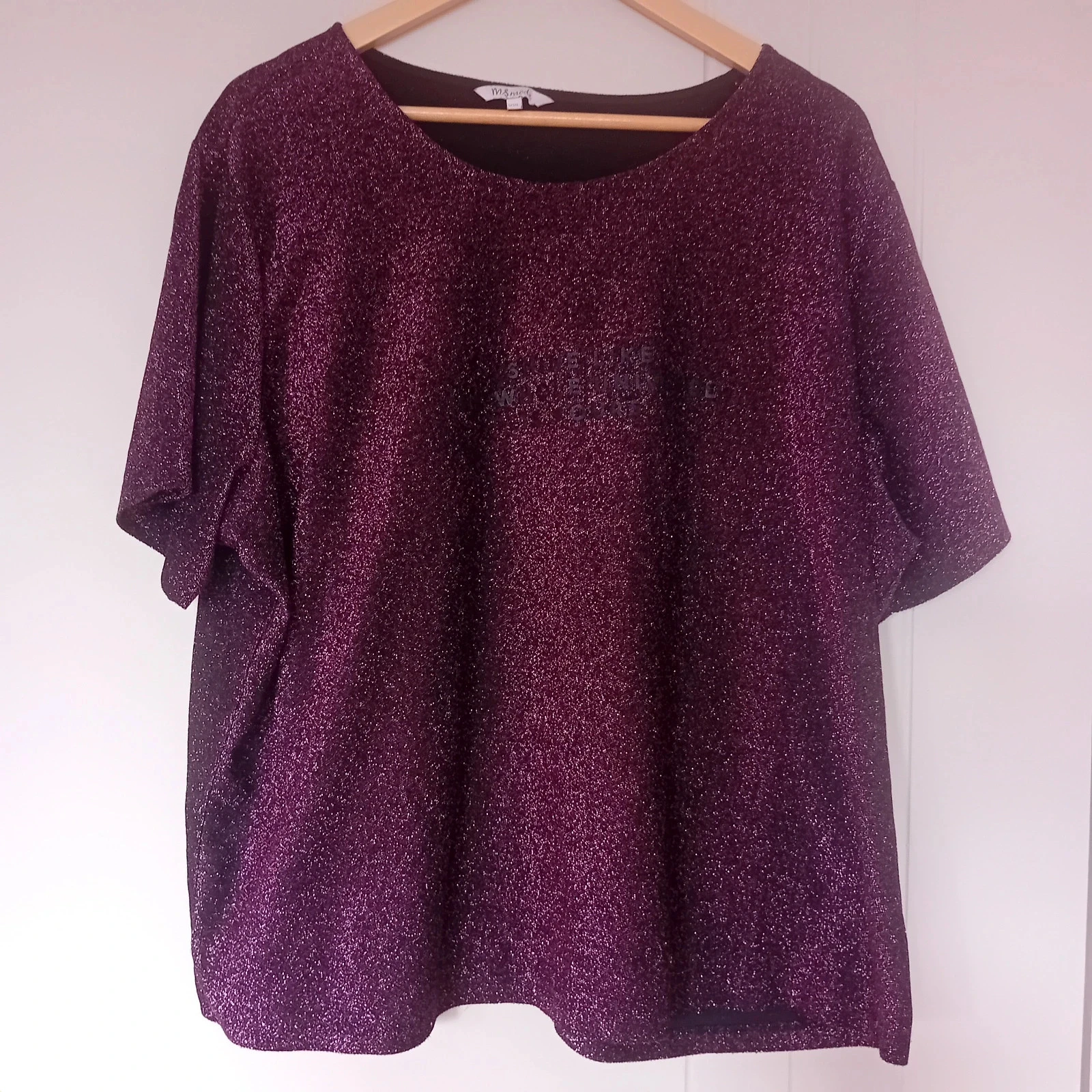 💙 haut manches courtes MS&Mode taille XXL
